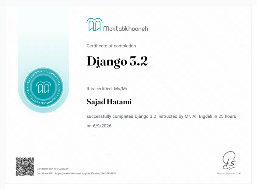 Django Programming