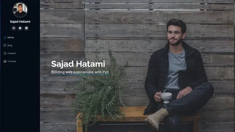 Personal Portfolio-Blog Website
